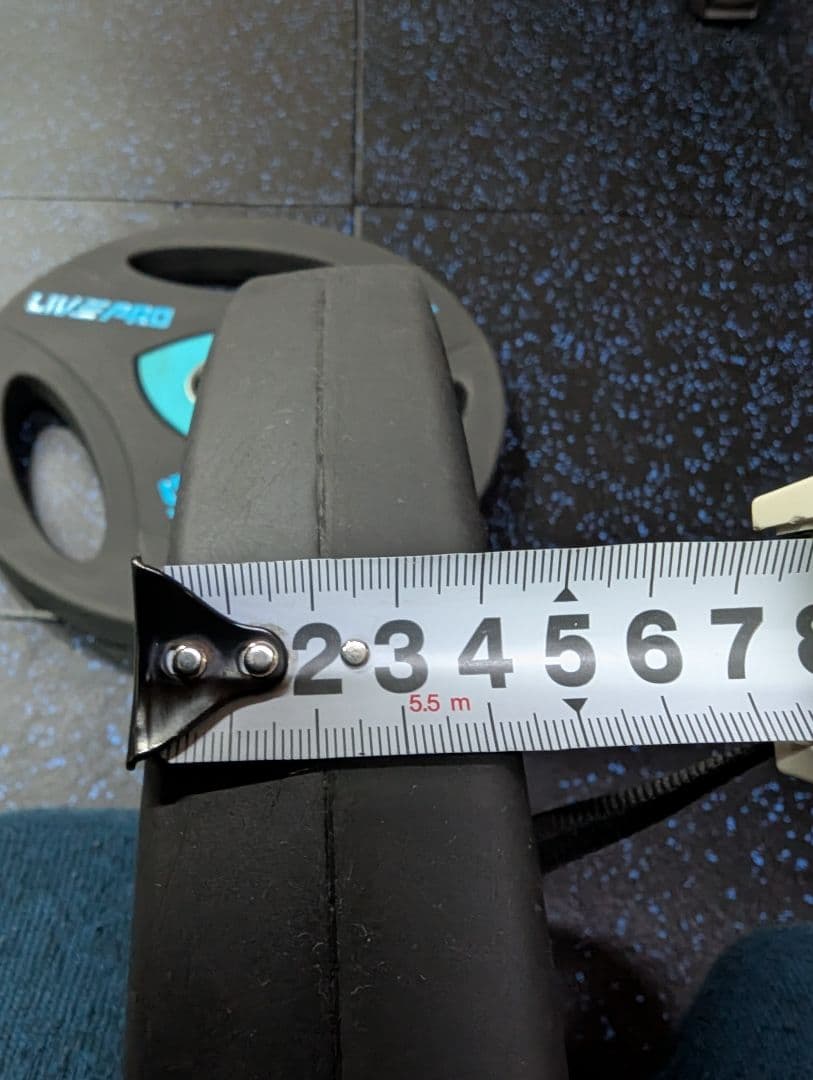 LIVE PRO　ウレタンオリンピックプレート　50mm　25kg　1枚　②