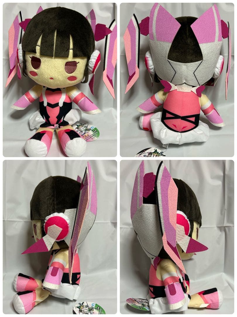 【未使用タグ付き】戦姫絶唱シンフォギアAXZ デフォルメXLぬいぐるみ 6点