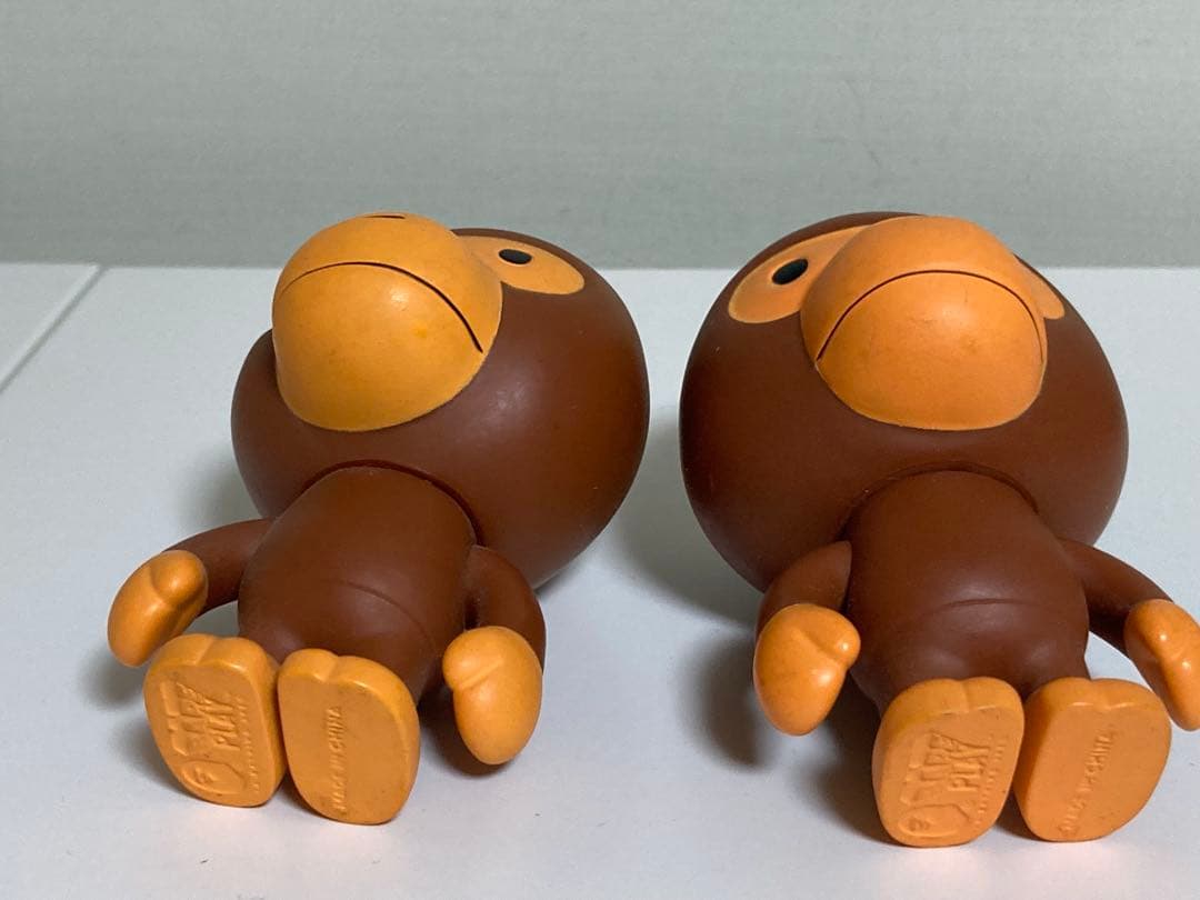 baby milo フィギュア男女2体セットタイプブラウン