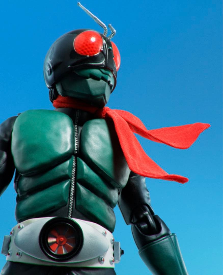 輸送箱未開封 送り状痕なし 真骨彫製法 仮面ライダー1号 桜島Ver.