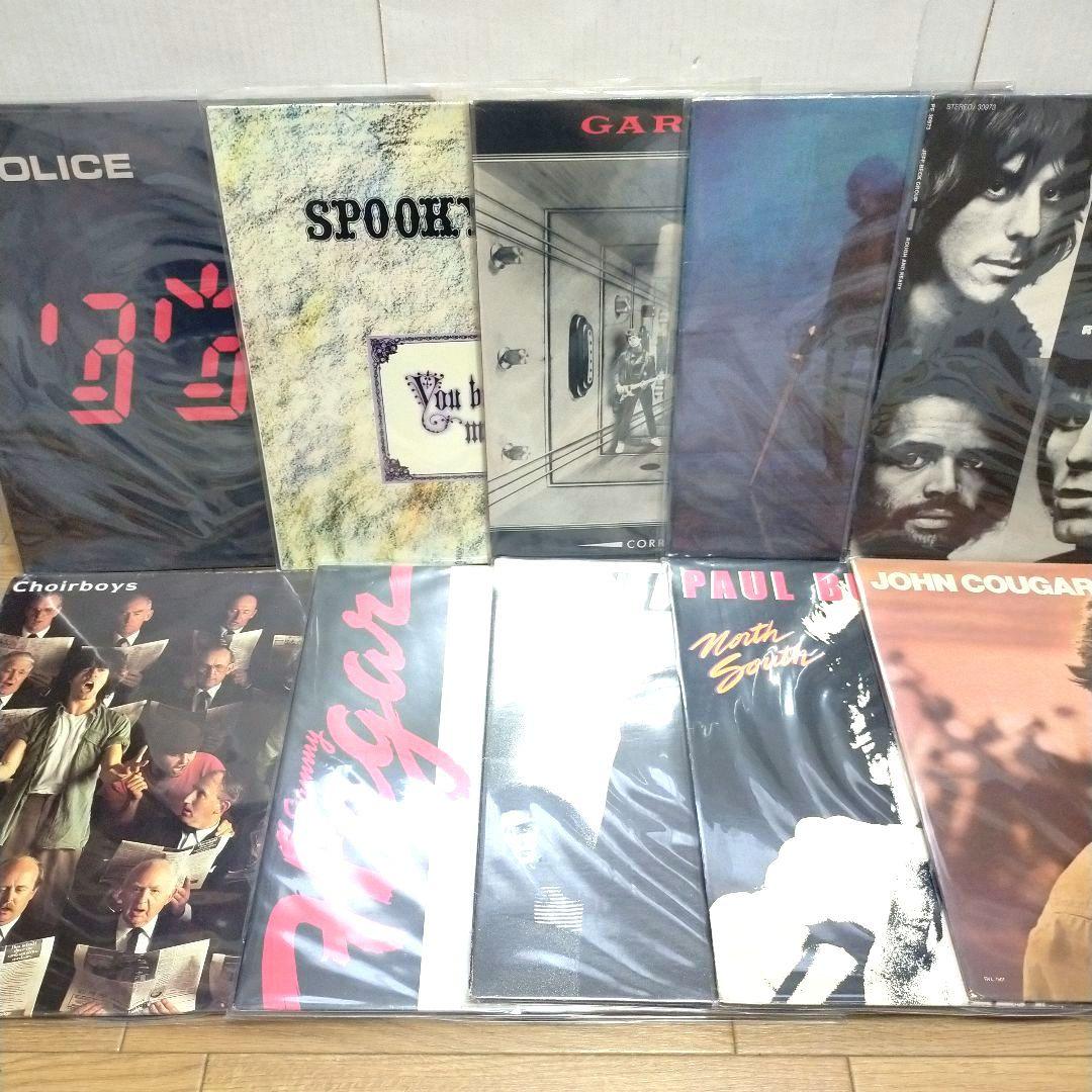 洋盤LPレコードまとめ売り/10枚セット/POLICE/JEFF BECK他