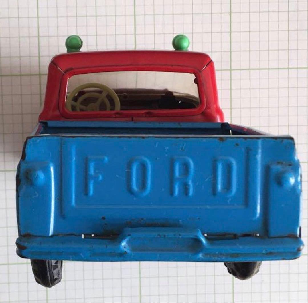マルサン　FORD（フォード）トラック　ブリキ　ブルドックトイ　昭和レトロ