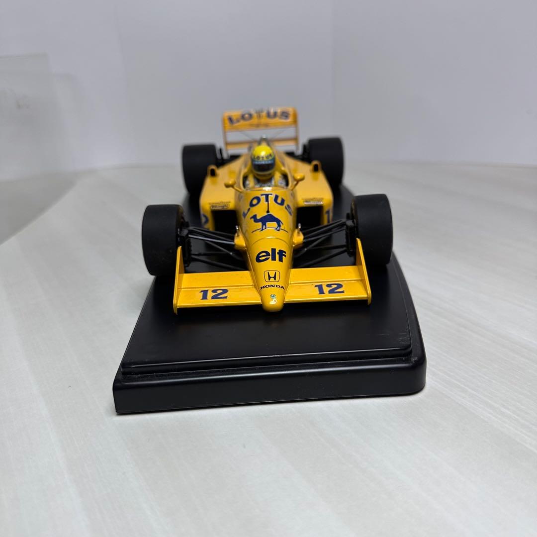 美品☆ミニチャンプス☆F1☆1/18☆アイルトンセナ☆ホンダ ロータス99T