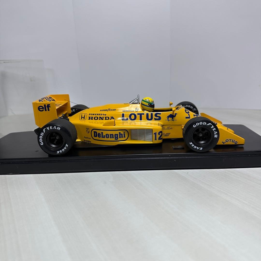 美品☆ミニチャンプス☆F1☆1/18☆アイルトンセナ☆ホンダ ロータス99T