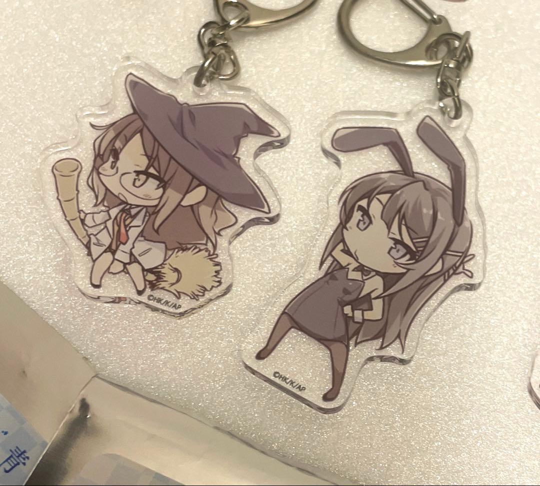 青ブタ　トレーディングアクリルキーホルダー　コンプ　10種