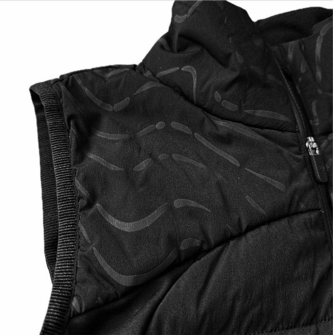 【ルルレモン】lululemon 撥水機能 薄ダウンベスト　サイズ2 黒