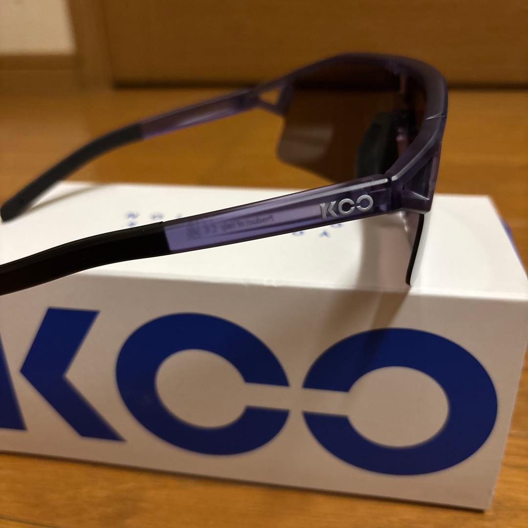 カスクKOOサングラス HYPE バイオレットグラスマット/ピンクミラー