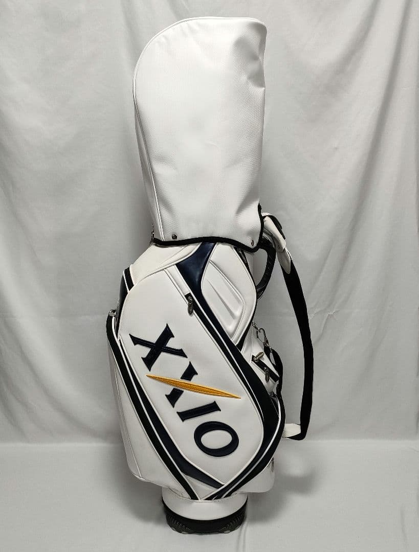 【良品】ダンロップ ゼクシオ プロレプリカ 9インチ 5分割 キャディバッグ