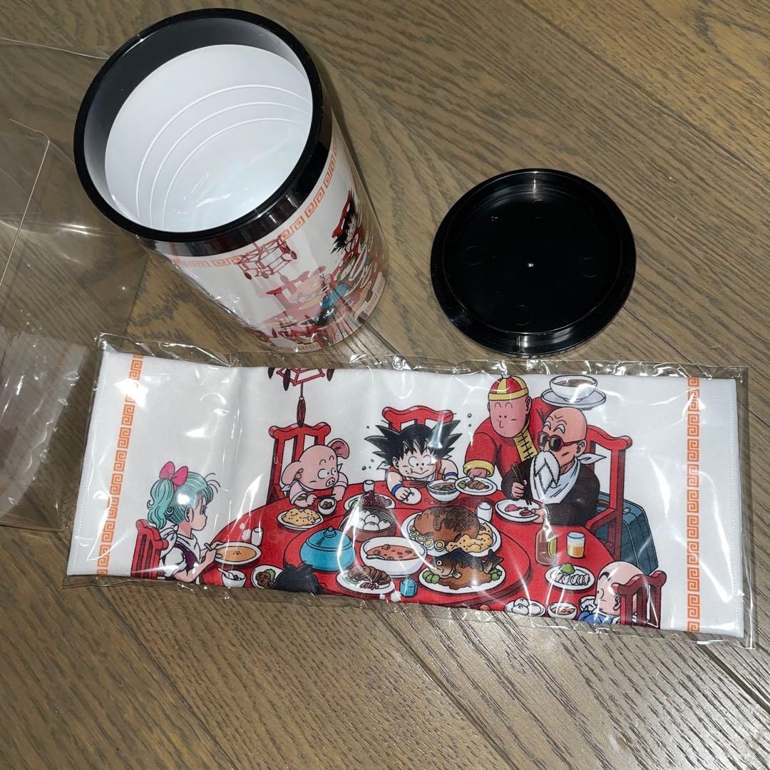 ドラゴンボール　カフェアンドダイナー　タオル入りボトル