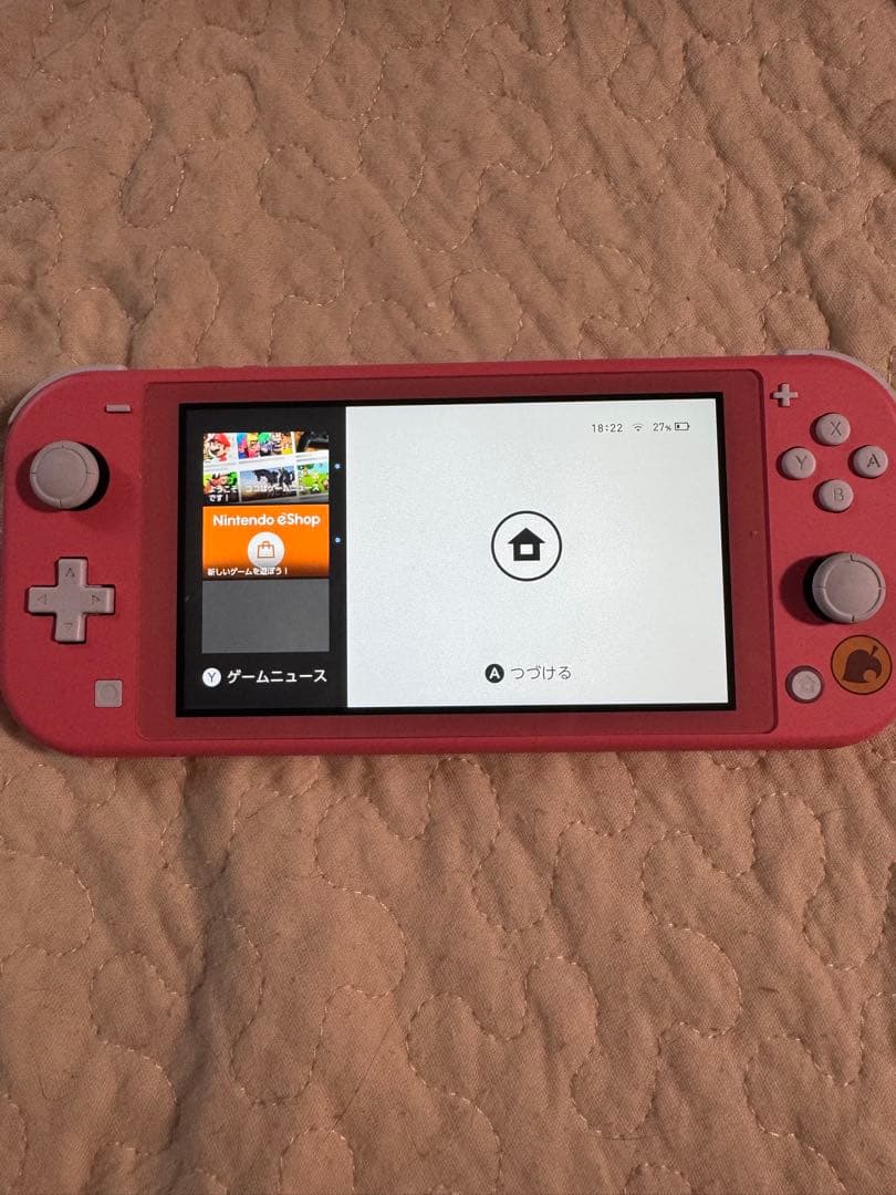 Nintendo Switch Lite 本体あつまれ どうぶつの森ピンクしずえ