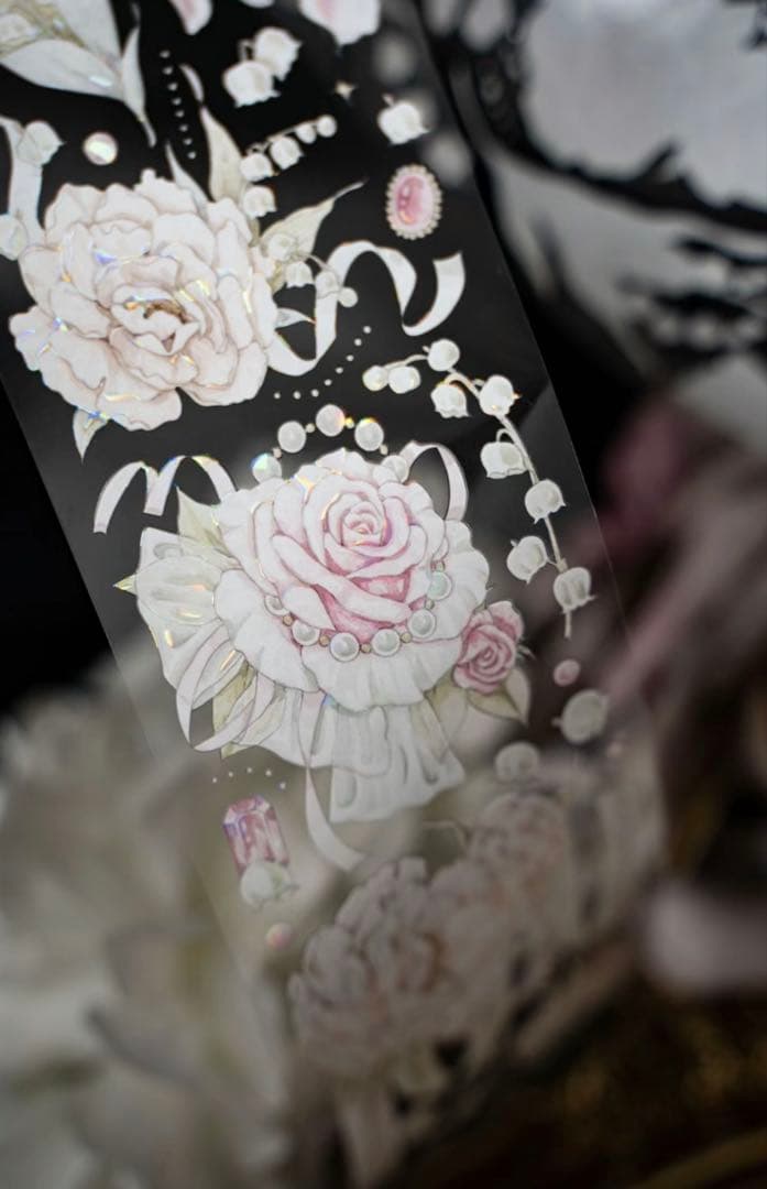 Hoshi奶芙《悦芯欢》海外マスキングテープ　マステ 【1686】