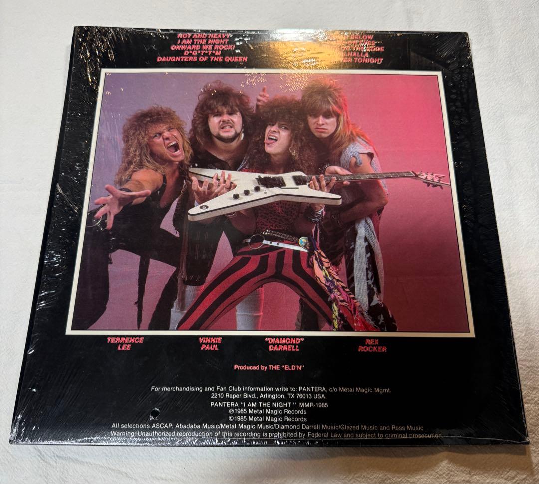 PANTERA – I Am The Night LP