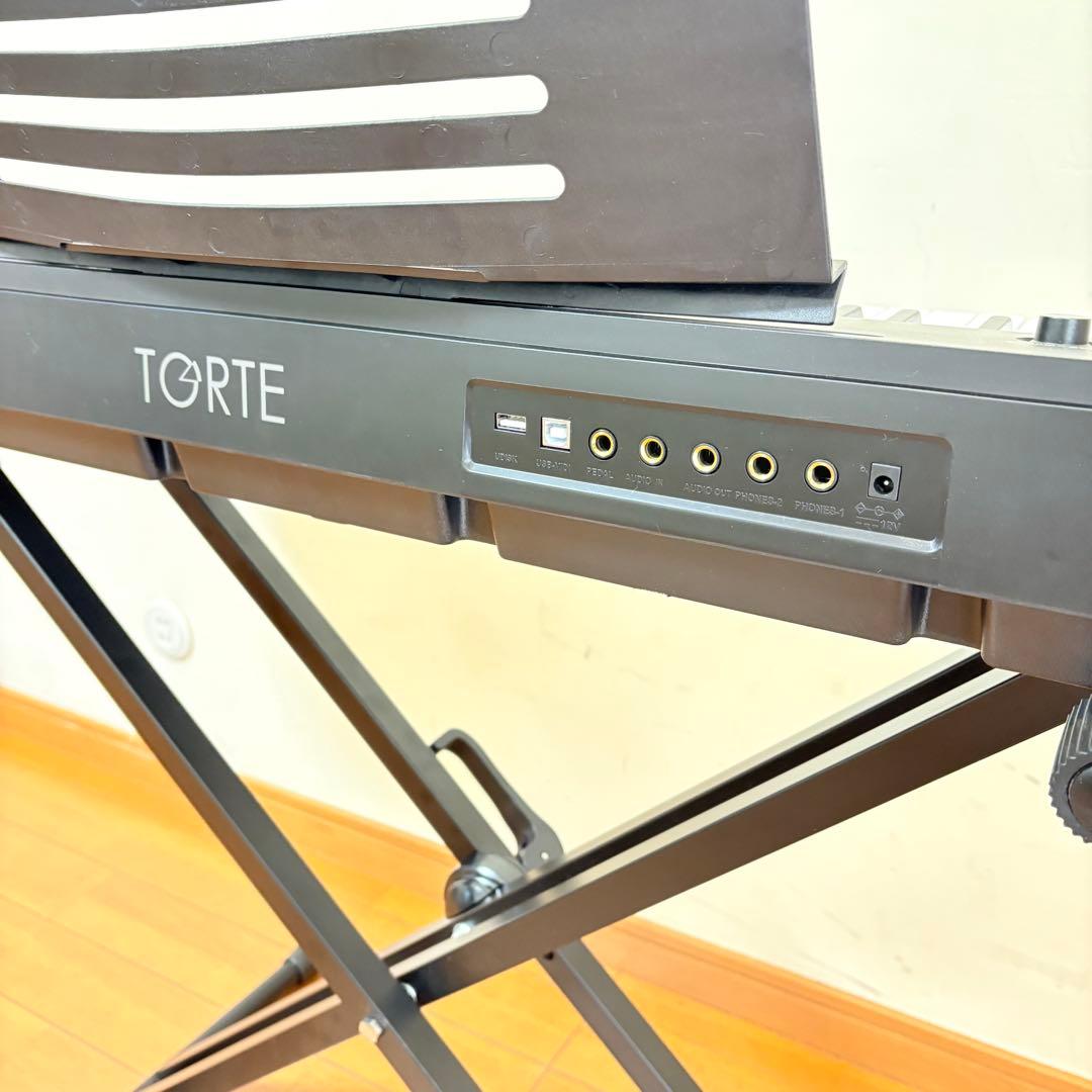 【peqqpe 様用】TORTE 88鍵盤電子ピアノTDP-88 スタンド・椅子