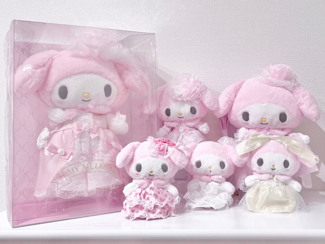 ♡新品♡レディマイメロディ 6点 マスコットホルダー サンリオ MYMELODY
