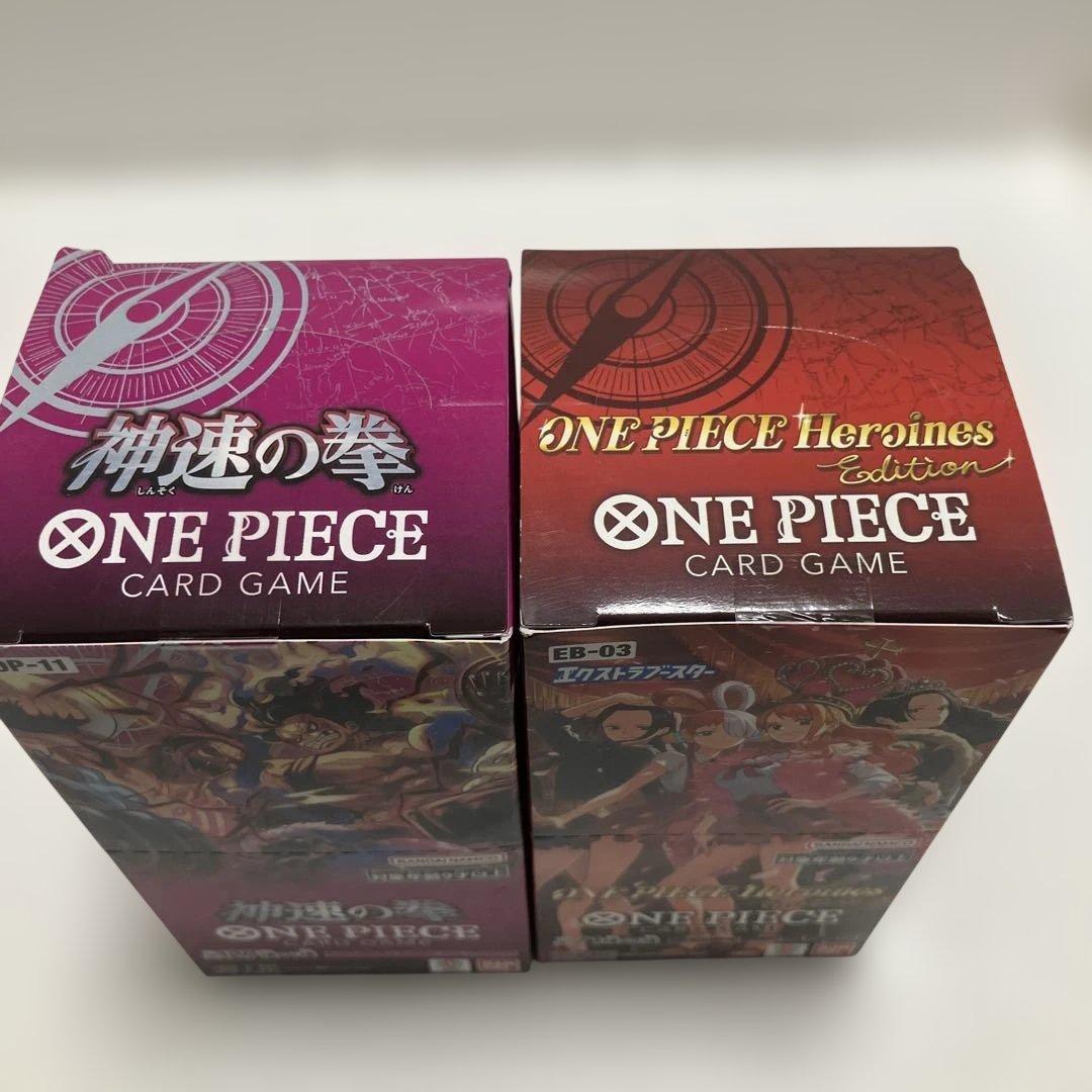 （即日発送）新品未開封品　ワンピースカード　神速の拳 ヒロインズエディション