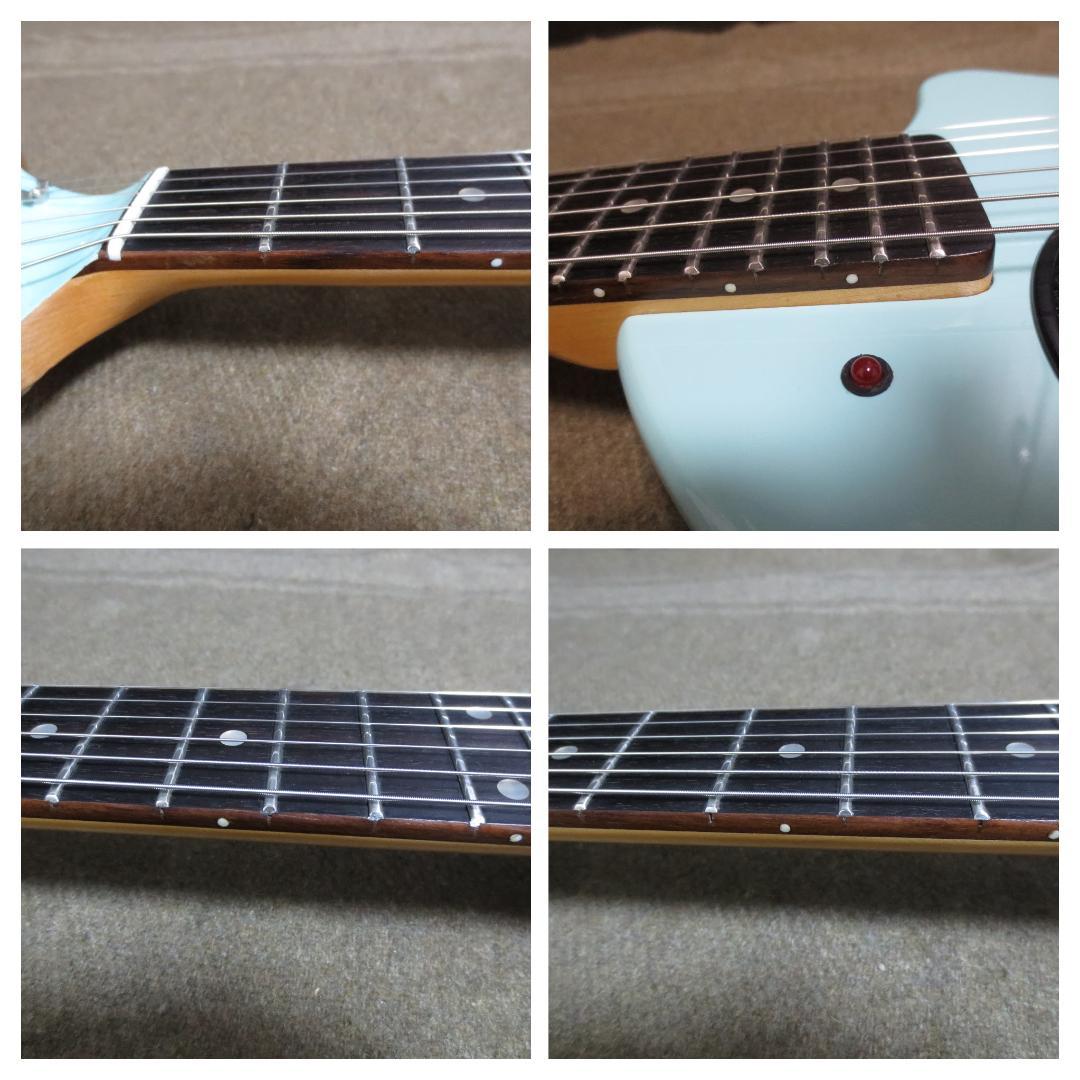 【整備済】フェルナンデス ZO-3ギター ブルー　ケース付き
