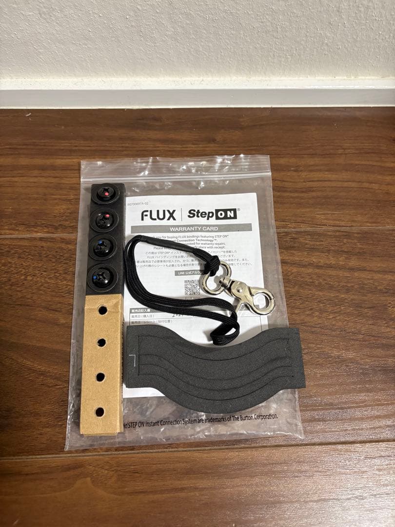 右足FLUX step onステップオン PHOTON WIDE 26.5cm