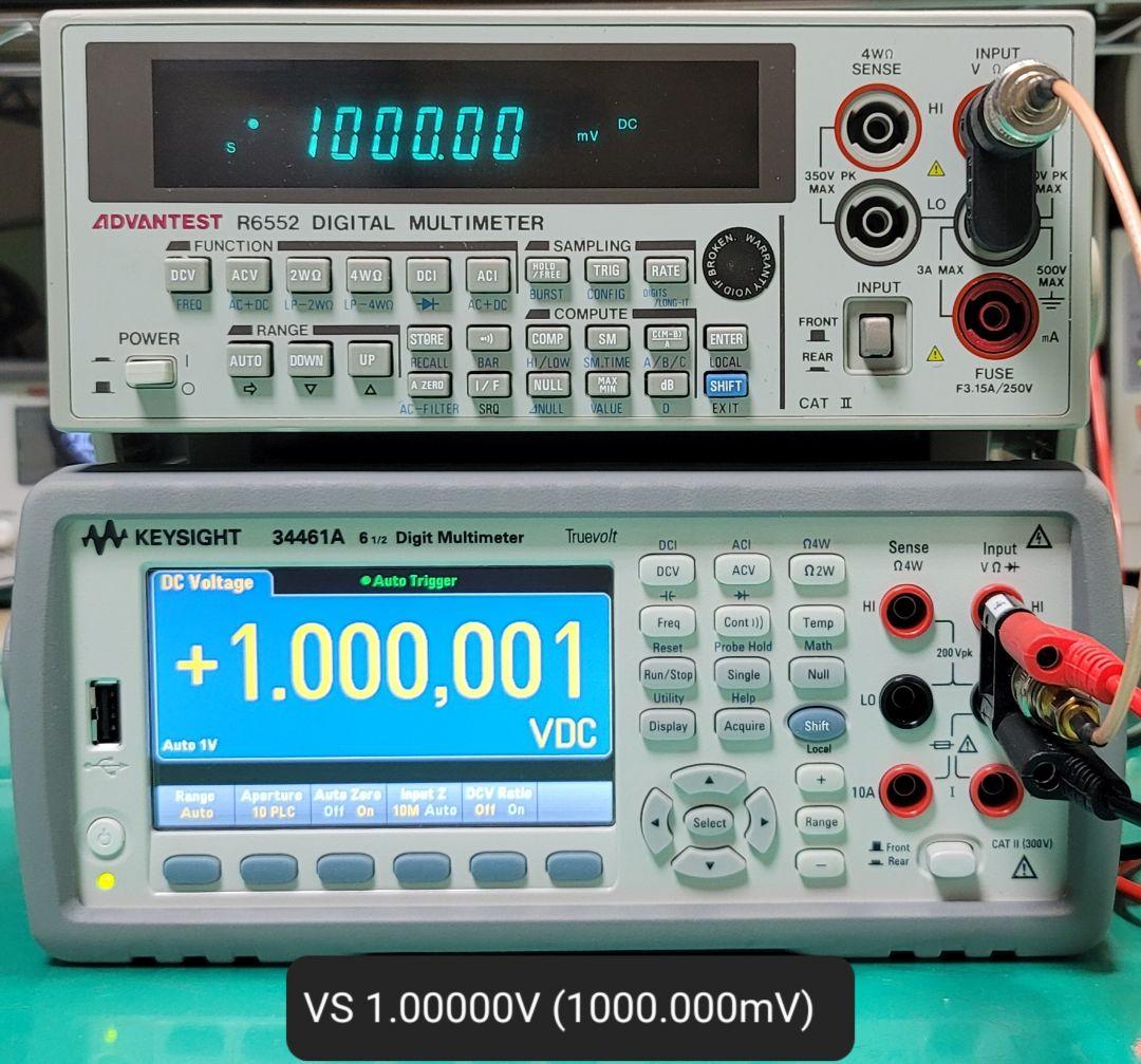 美品 ADVANTEST R6552 5.5桁 マルチメーター 動作良好