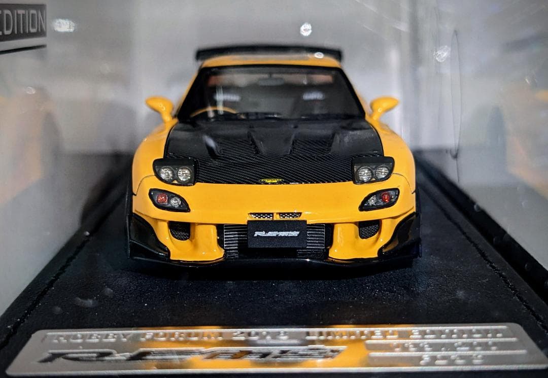 イグニッションモデル 1/43 マツダ RX-7 FD3S RE雨宮 サイン入り