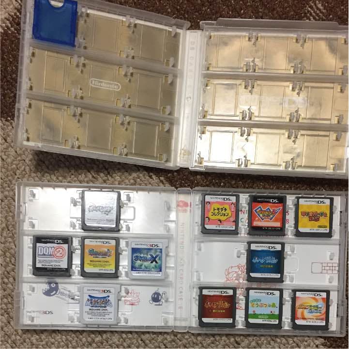 ニンテンドー 3DS コバルトブルー&ソフト12個＋ソフトケース