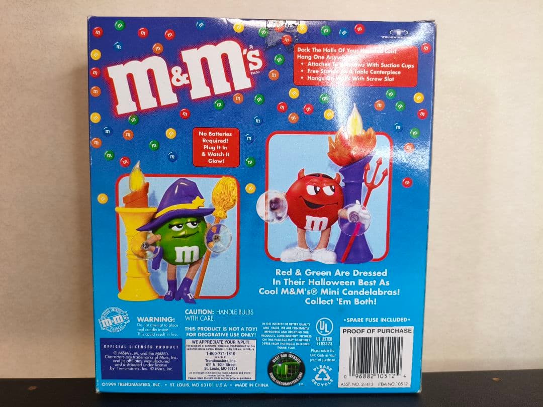 m&m's MINI CANDELABRA ハロウィンフィギュア