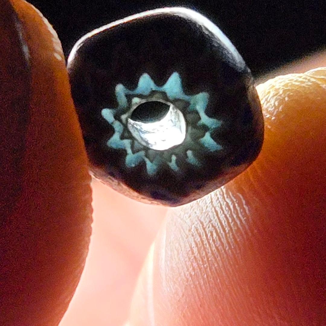 小粒　7層シェブロンビーズ　goro's等のカスタムに　6