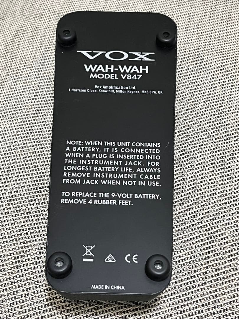 VOX ワウペダル