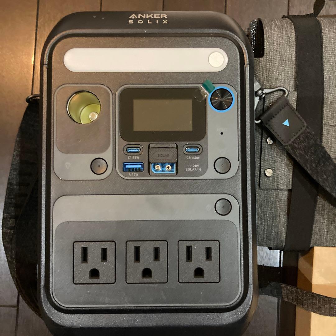 新品★ANKER SOLIX ポータブル電源★Ankerポータブル電源防災グッズ