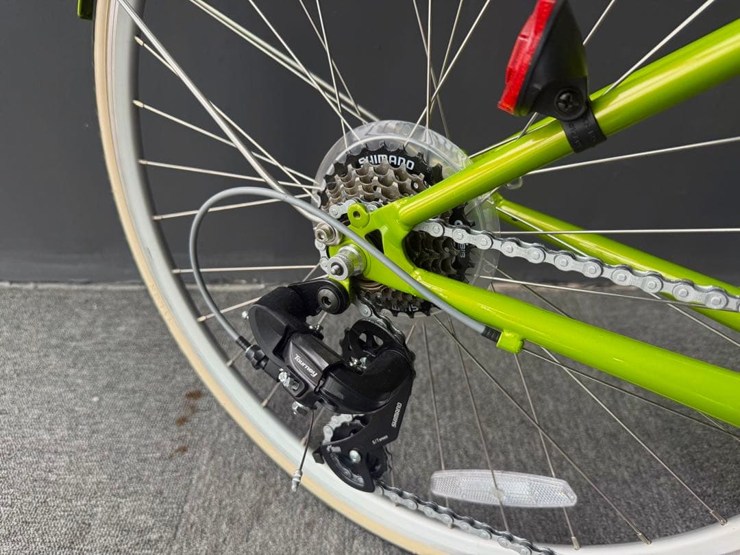 【美品】PANTHER FUNシティバイクシマノ外装7段変速 クラシックデザイン