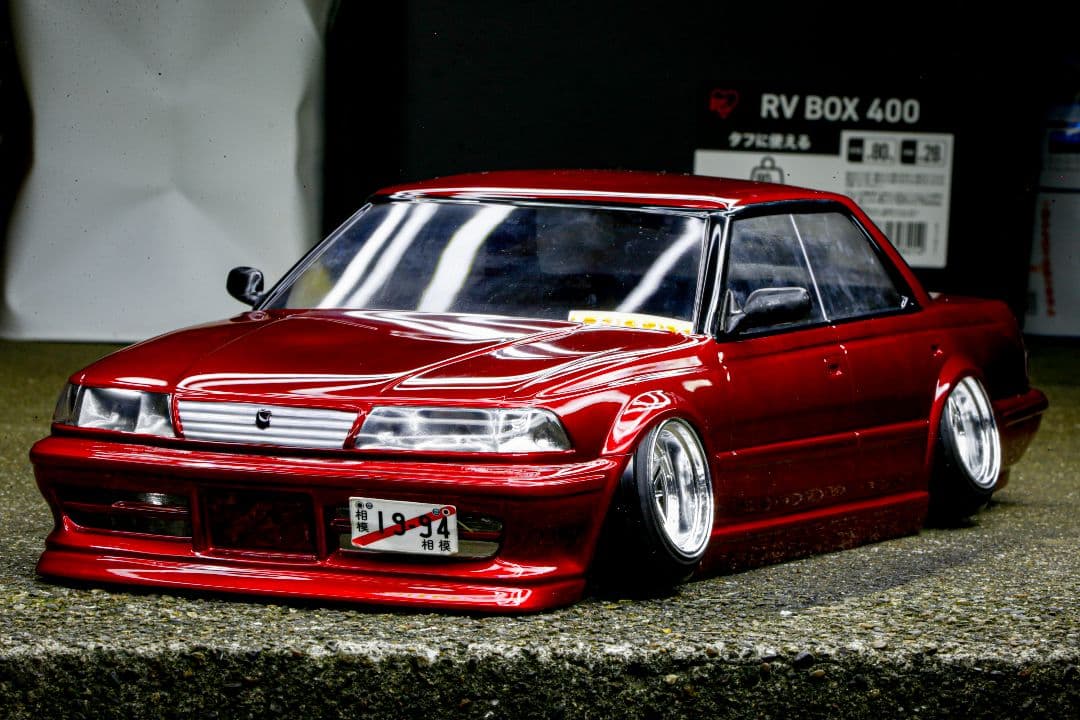 トヨタ jzx 81マークII キャンディレッド
