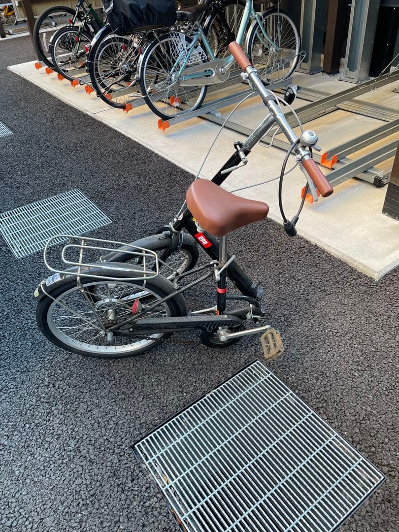 折りたたみ自転車 ブラック 小径タイヤ