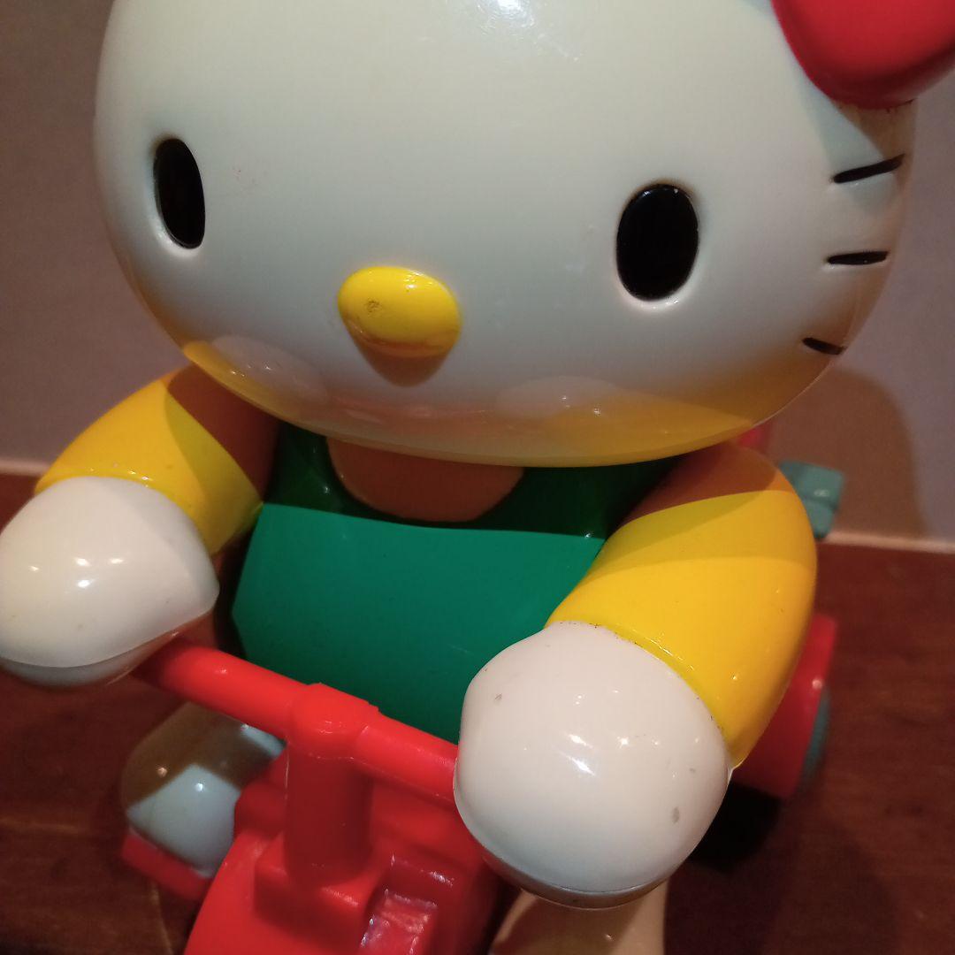 サンリオ ハローキティ なかよし三輪車 ゼンマイ おもちゃ 三輪車 希少