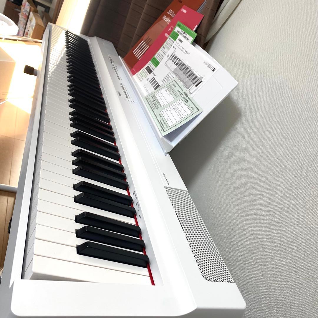 【りんご】YAMAHA✨P-125a 電子ピアノ 88鍵盤 ホワイト