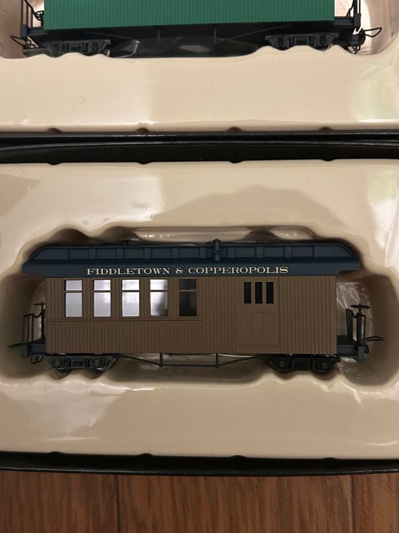 ミニトレインズ　Nゲージ 蒸気機関車&客車2両