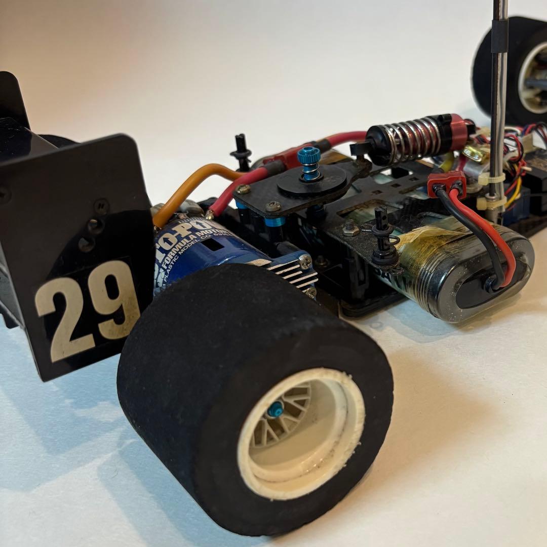 タミヤ F103 ビンテージRCカーセット／動作確認済・おまけパーツ付き