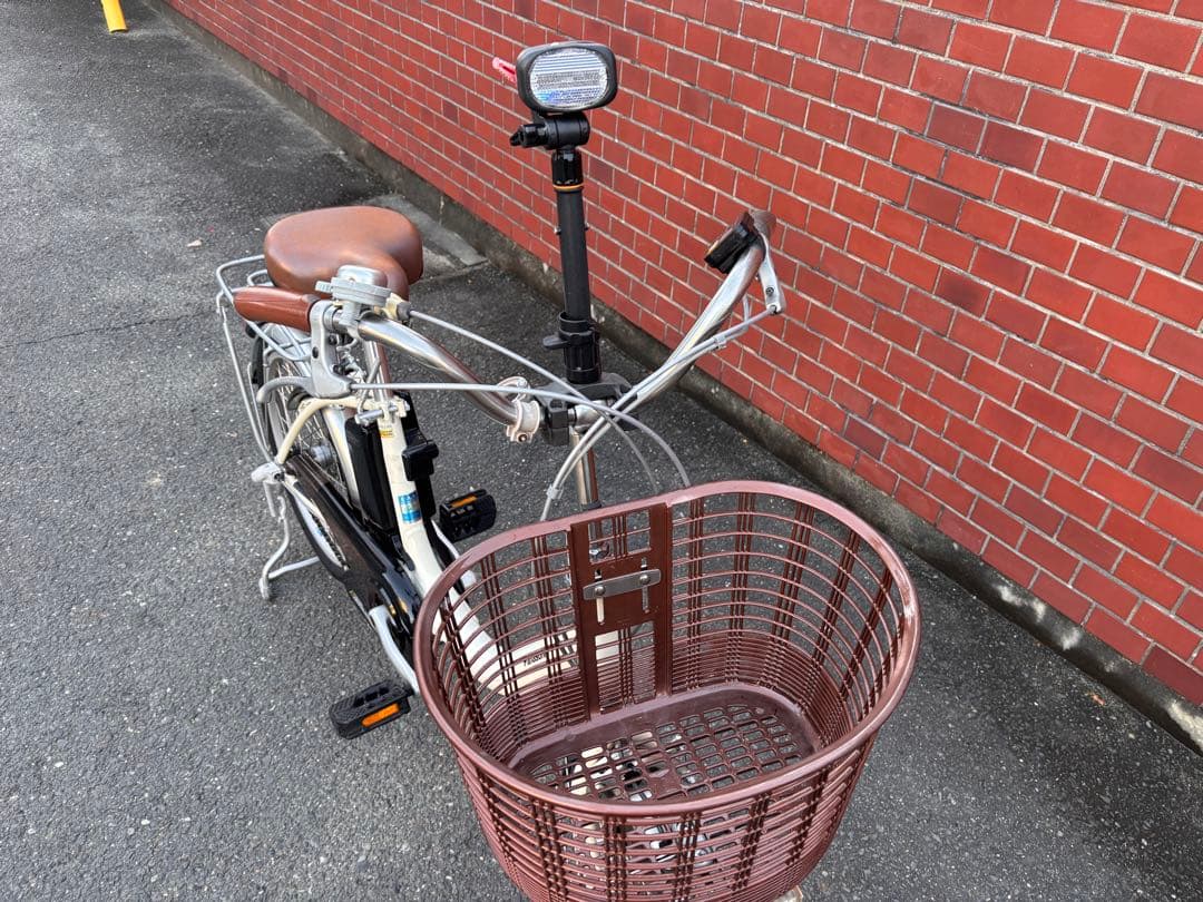 Panasonic 電動アシスト自転車 クリーム色