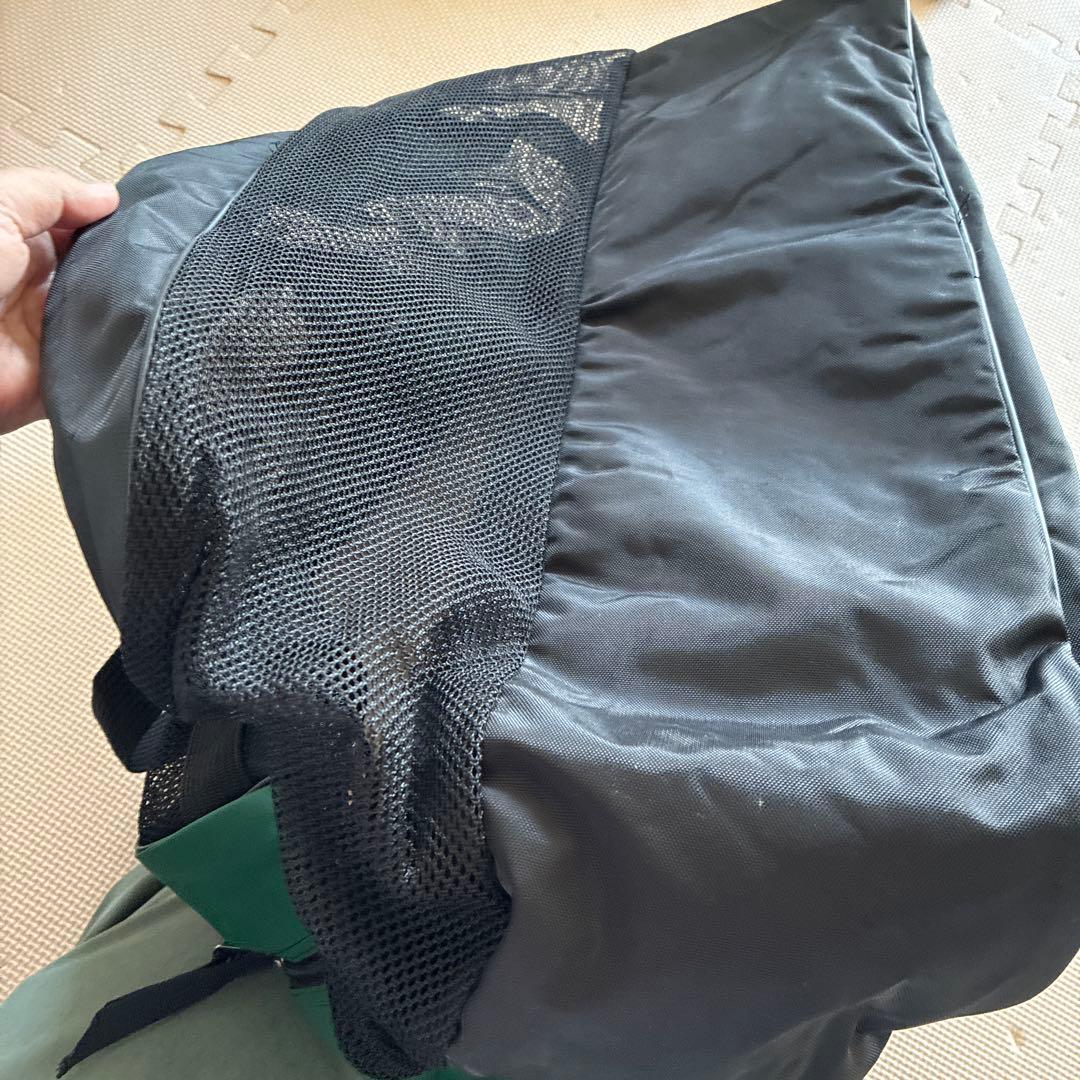 90s Nike ナイキ メッシュ ボストンバック グリーン