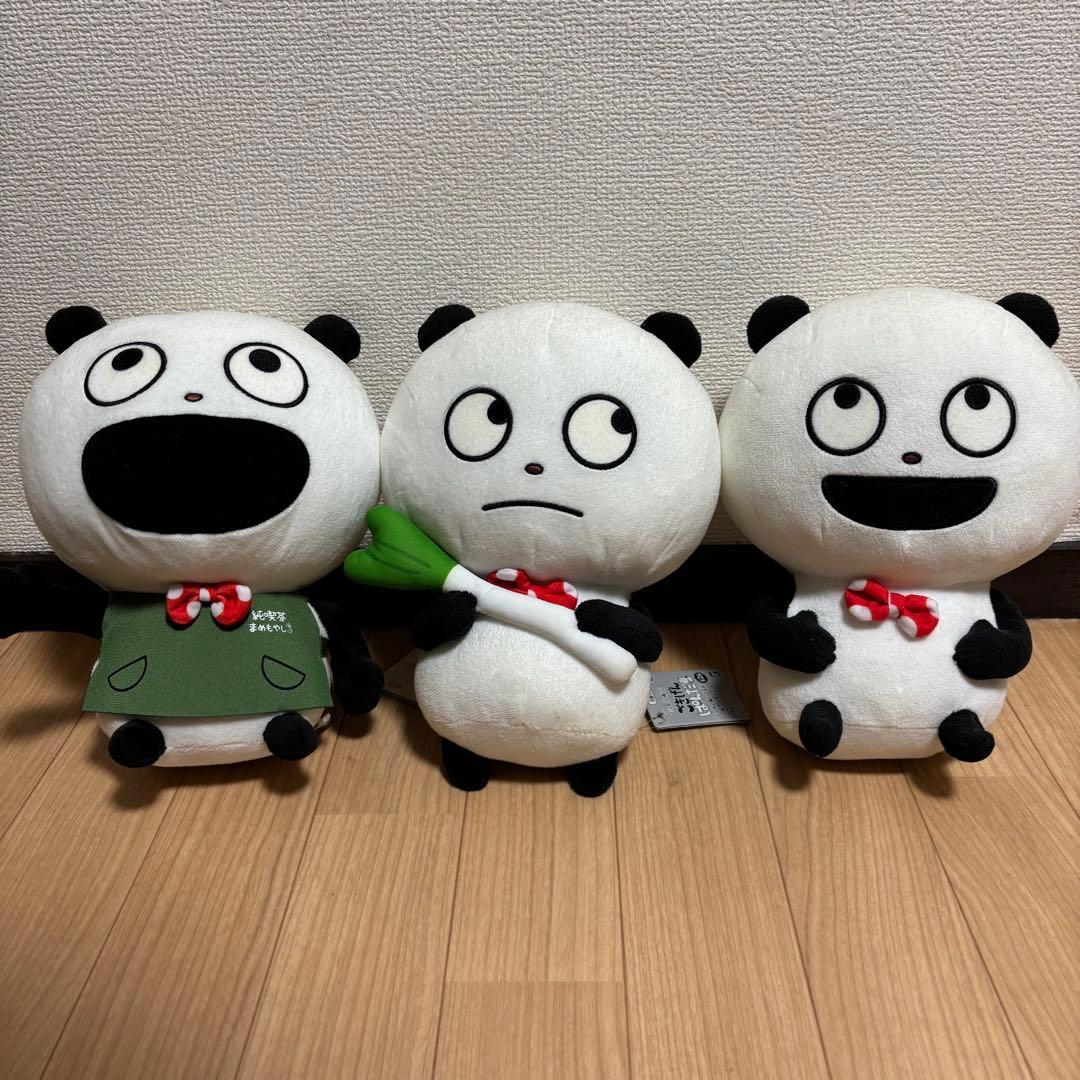 にしむらゆうじ ごきげんぱんだ ぬいぐるみ詰め合わせ