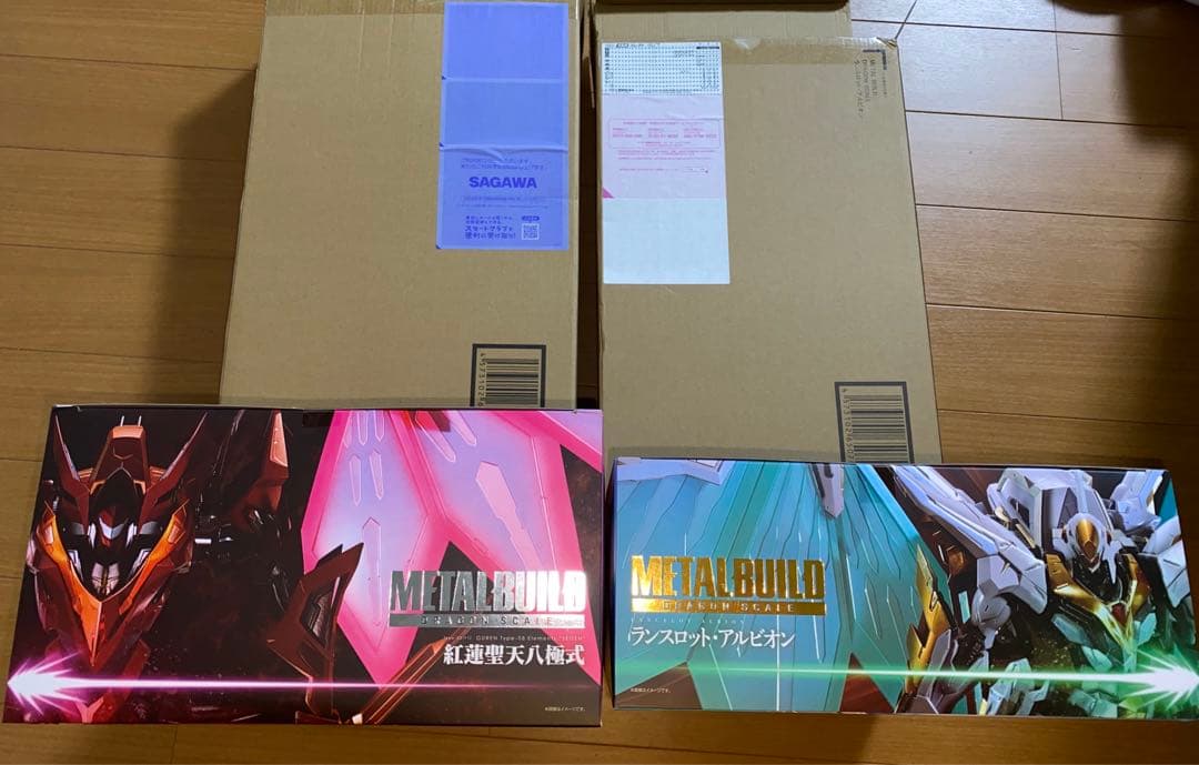 L BUILD メタルビルド　紅蓮聖天八極式& ランスロット・アルビオン