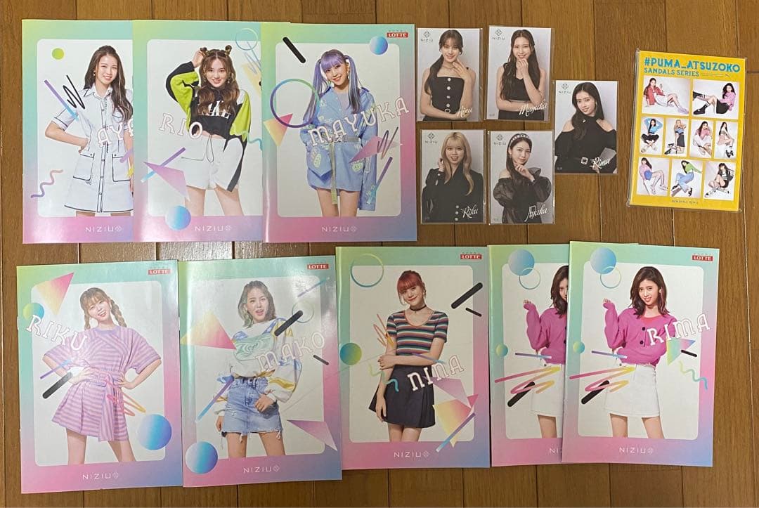 NiziU リマ　グッズ　バラ売り場⚪︎