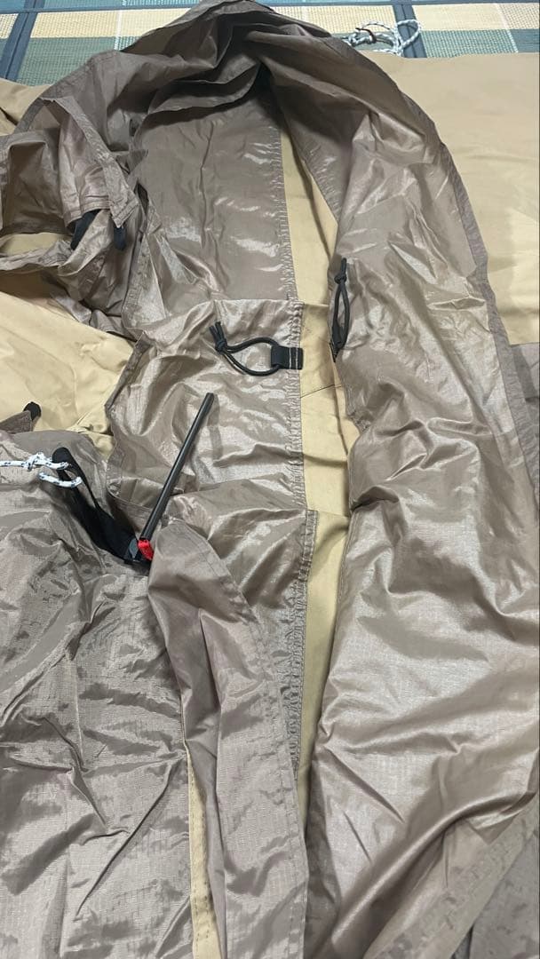 サーカスtc dxフロントフラップ付き　 サーカスフルサイズグランドシート付き