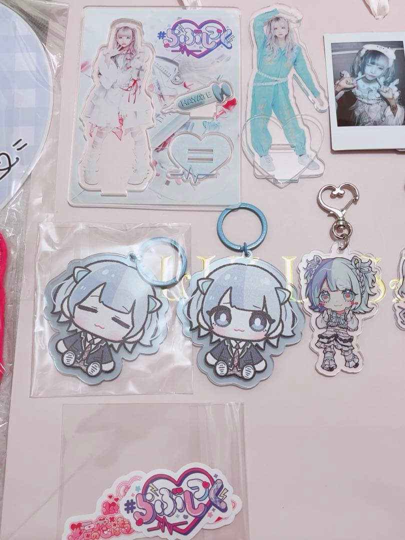 らぶしっく　はやて　アクスタ　アクキー　チェキ　チェキ風トレカ　ピンチェキ