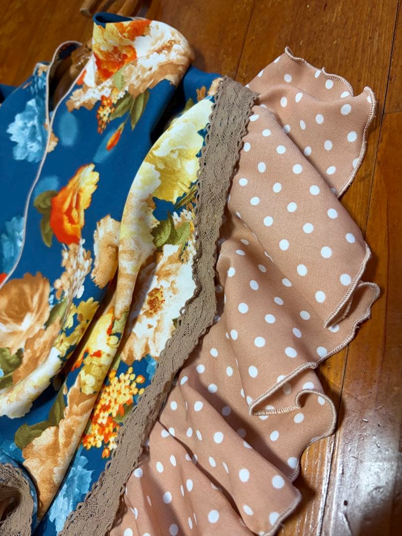 専用です【COCO】フラメンコピキージョ&ティアードファルダ