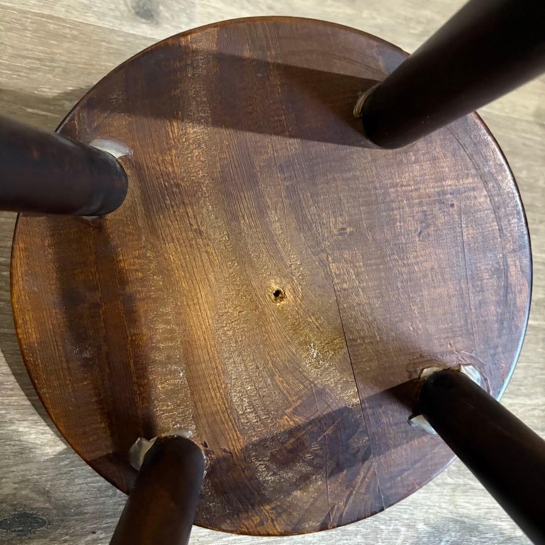 ヴィンテージ　スツール　ラウンドスツール　②