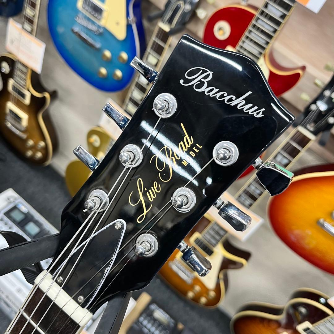 【10603】 BACCHUS レスポールタイプ ブルー