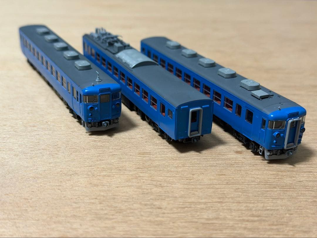 JR 475系電車（北陸本線・青色）セット