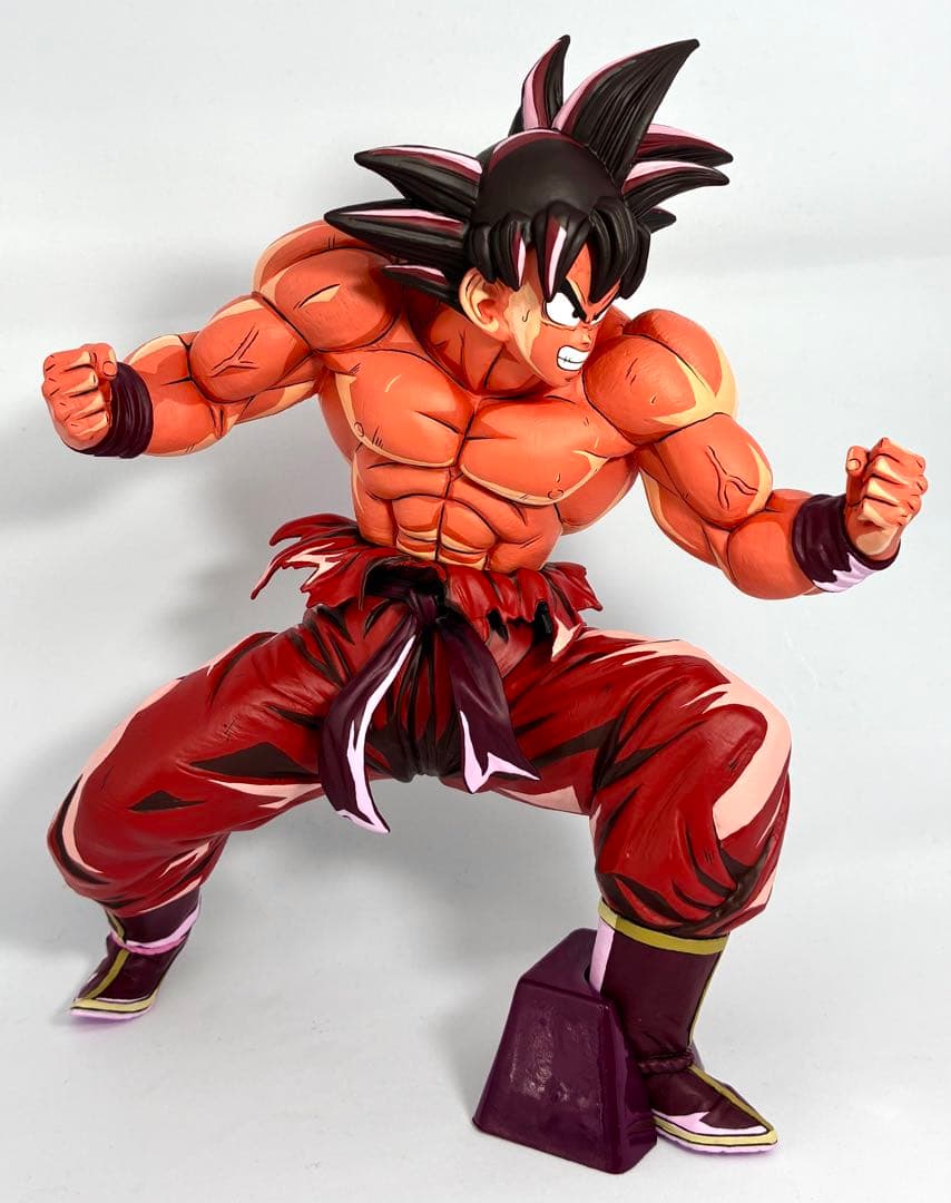 孫悟空　フィギュア　リペイント　界王拳　2次元