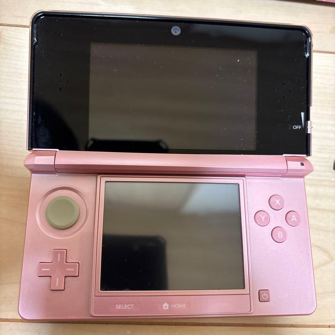 美品ニンテンドー3DS ミスティピンク　おまけ付き
