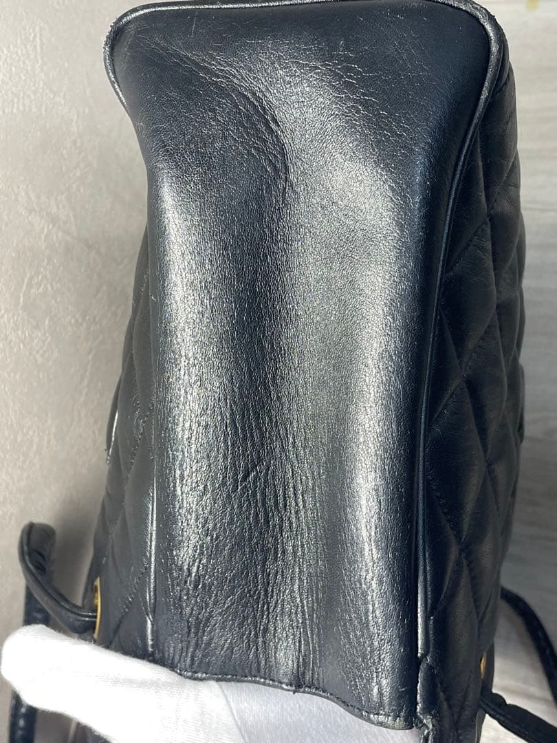 CHANELノベルティ　マトラッセ ココマーク 復刻トートバッグキャビアスキン