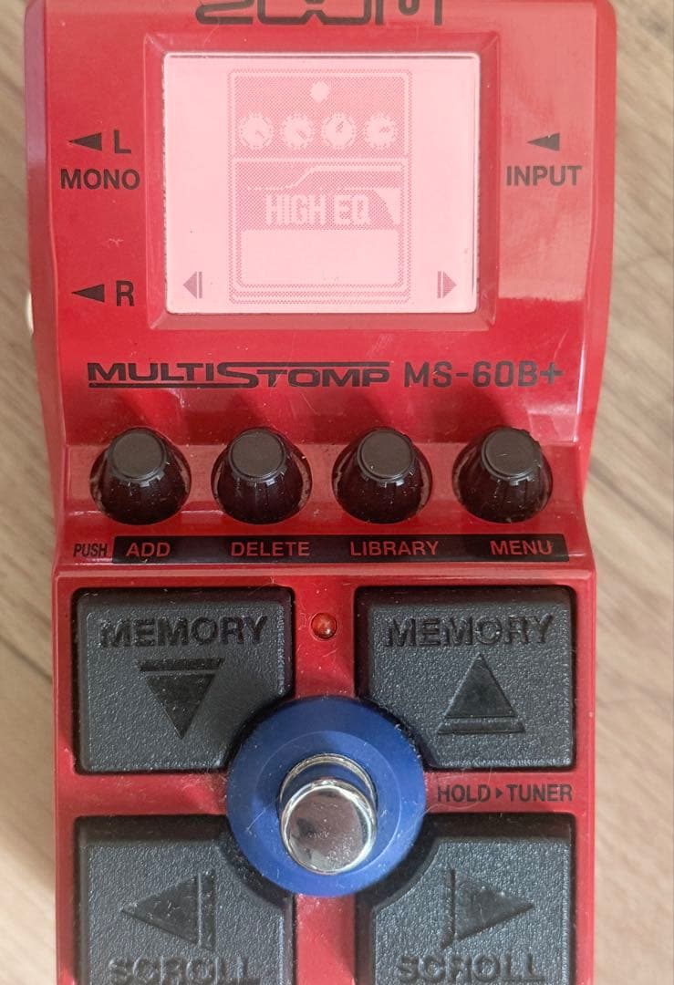 ベース ZOOM MS-60B+